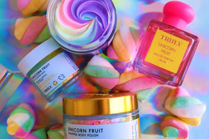Pop Open the Champagne! Truly's Unicorn Fruit Perfume + Party Kit Have Arrived