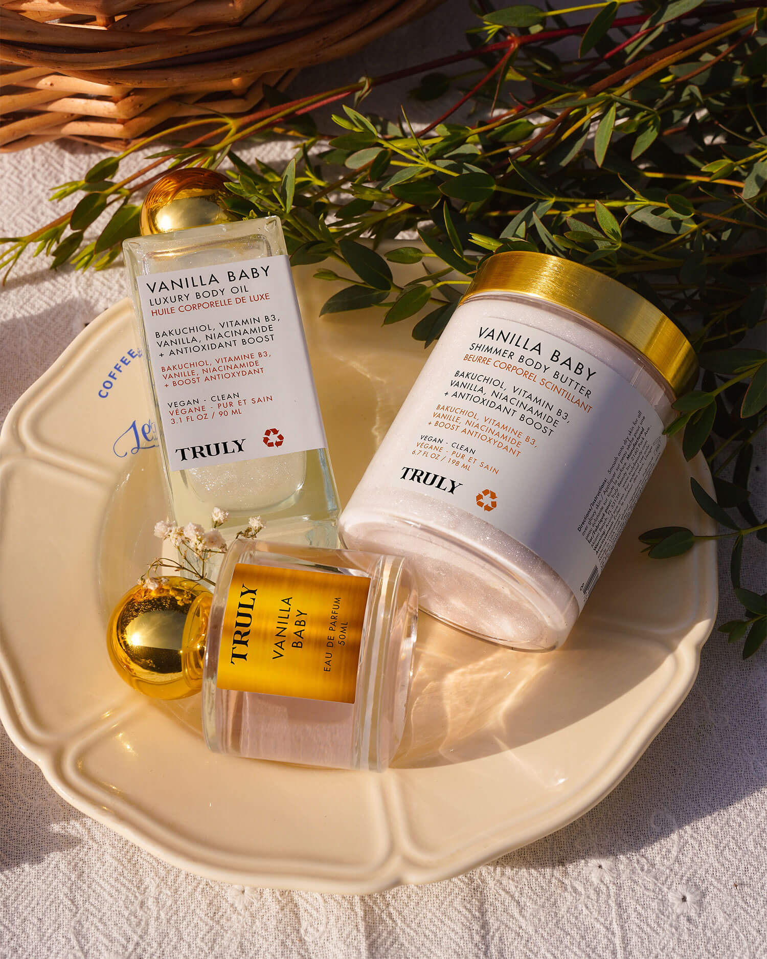 Vanilla Baby Luxury Trio
